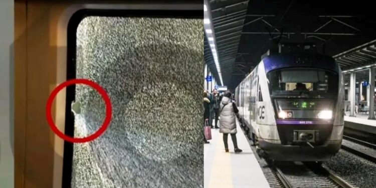 Alldaynews.gr Προαστιακός – Τρόμος για τους επιβάτες: Άγνωστοι «βομβάρδισαν» με πέτρες βαγόνι – «Έπεσαν όλοι κάτω, νόμιζαν ότι δέχονται επίθεση»