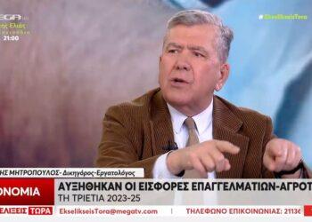 Alldaynews.gr Τι λέει ο Αλέξης Μητρόπουλος για το ενδεχόμενο επιστροφής του δώρου στις συντάξεις