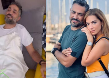 Ανησυχία με την όψη του συζύγου της Βάσως Λασκαράκη: Η νέα αλλαγμένη εικόνα του Λευτέρη Σουλτάτου μετά την περιπέτεια υγείας του (video)