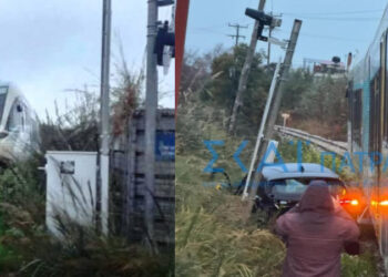 Νέο ατύχημα με τρένο στην Πάτρα: ”Οι προστατευτικές μπάρες ήταν ανεβασμένες” αναφέρει στην ανακοίνωσή της η Hellenic Train