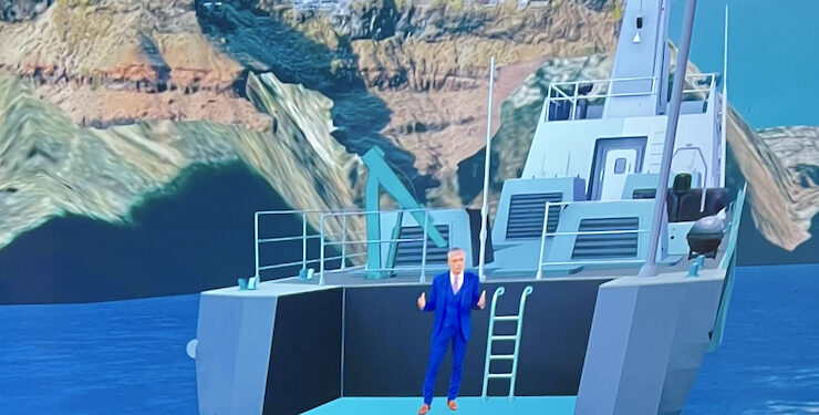 «Πήγε»… Σαντορίνη ο Ευαγγελάτος – Στο καράβι πάνω στους σεισμούς, δίπλα από το ηφαίστειο – «Μπήκε» μέσα στον βυθό