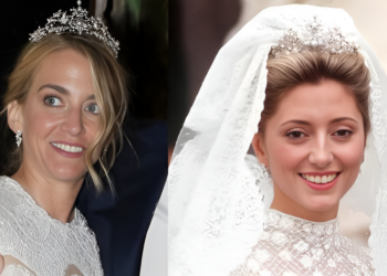 Χρυσή Βαρδινογιάννη: Η βασιλική ιστορία της τιάρας που φόρεσε στον γάμο με τον Νικόλαο Ντε Γκρες