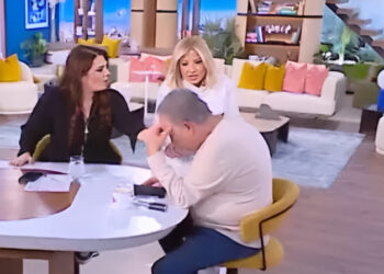 Ανδρέας Μικρούτσικος: Πλάνταξε στο κλάμα στον «αέρα» του Buongiorno  – Έτρεξε δίπλα του η Φαίη Σκορδά