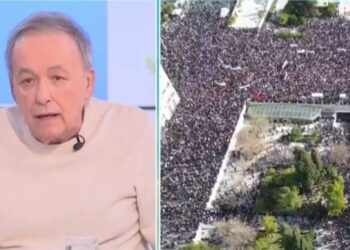 Ξέσπασμα Μικρούτσικου στον αέρα του MEGA για την κυβέρνηση: «Θα την εκπροσωπήσουν τα ΜΑΤ στη συγκέντρωση για τα Τέμπη»