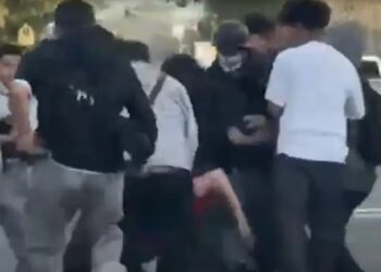 Βίντεο-σοκ: Παιδιά με ποδήλατα επιτέθηκαν σε οδηγό αυτοκινήτου – Στον ξυλοδαρμό συμμετείχαν περίπου 30 άτομα