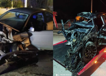 Νέα τραγωδία: Νεκρός 20χρονος μετά από σφοδρό τροχαίο δύο ΙΧ – Τρεις τραυματίες (φωτο)