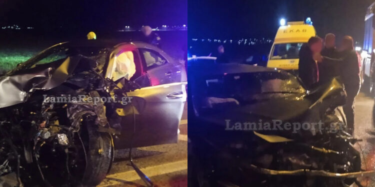 Νέα τραγωδία στην άσφαλτο: Σφοδρό τροχαίο με μετωπική σύγκρουση αυτοκινήτων (φωτο)