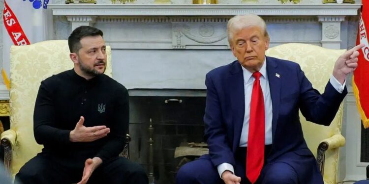 Alldaynews.gr Ο Ντόναλντ Τραμπ έδιωξε τον Βολοντίμιρ Ζελένσκι: «Να επιστρέψει όταν είναι έτοιμος για ειρήνη»