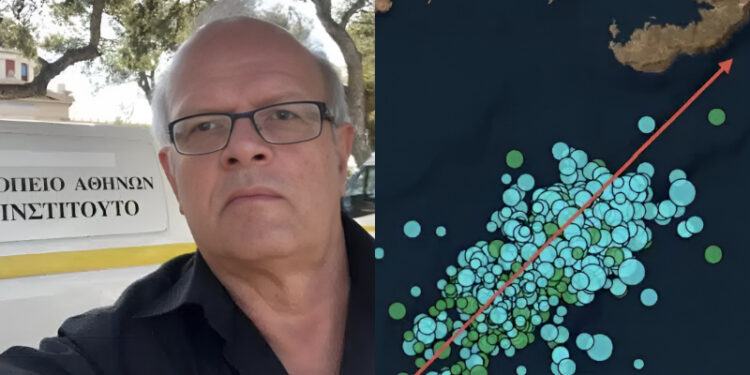 Alldaynews.gr Συναγερμός από τον Τσελέντη για μεγάλο σεισμό στη Σαντορίνη: «Έρχεται τις επόμενες ώρες, έχει ενεργοποιηθεί το ρήγμα της Αμοργού»