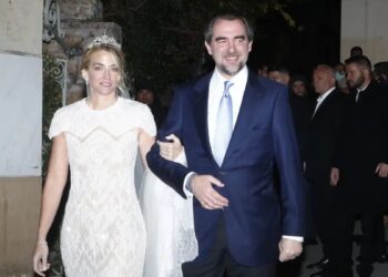 Χρυσή Βαρδινογιάννη: Το πανέμορφο νυφικό στο γάμο της