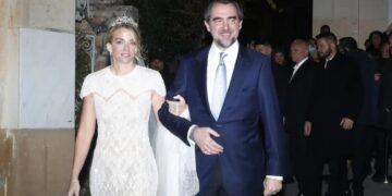 Χρυσή Βαρδινογιάννη: Το πανέμορφο νυφικό στο γάμο της