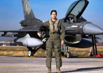 Χρυσάνθη Νικολοπούλου: Η πρώτη γυναίκα πιλότος μαχητικού F-16