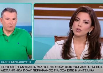 Γιώργος Λιάγκας: «Η Αντελίνα δέχθηκε απειλές από τον μεγαλύτερο αλήτη στο χώρο για να μην έρθει στην εκπομπή»