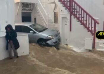 Alldaynews.gr Βιβλική καταστροφή στη Μύκονο! Αυτό που θα δείτε δεν έχει ξανασυμβεί στο νησί! (video)