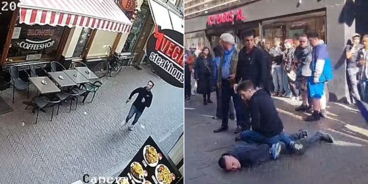 Ηρωική καταδίωξη: Βίντεο με τον Βρετανό τουρίστα που ακινητοποίησε τον δράστη επίθεσης με μαχαίρι – «Οι ενέργειές του ήταν τέλειες»