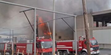 Alldaynews.gr ΕΚΤΑΚΤΟ: Φωτιά στη Βιομηχανική Περιοχή – Ήχησε το 112: «Κλείστε πόρτες και παράθυρα»