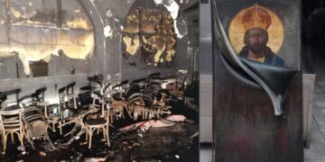 Alldaynews.gr Κάηκε ολοσχερώς το ιστορικό εκκλησάκι της Υπαπαντής – Θαύμα με την εικόνα του Μέγα Αρχιερέα που παρέμεινε ανέγγιχτη
