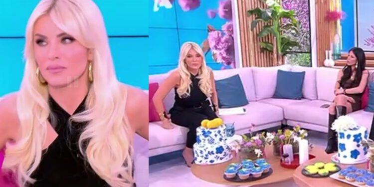 Alldaynews.gr Καινούργιου: Έντονες ενοχλήσεις – Βουρκωμένη ζήτησε διαφημίσεις & αποχώρησε