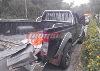 Έκλεψαν ΑΤΜ από χωριό αλλά.. έπεσε από την καρότσα του αγροτικού στον δρόμο