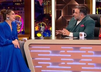 Alldaynews.gr Γρηγόρης Αρναούτογλου σε Ευαγγελία Συριοπούλου: «Να κάνω μία αδιάκριτη ερώτηση;»