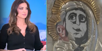 Alldaynews.gr Σταματίνα Τσιμτσιλή: «Αφήστε τα Θεία έξω από την Τέχνη – Όταν μου προσβάλλεις τη σημαία μου, την πίστη μου, το σπίτι μου, δεν το θεωρώ Τέχνη»