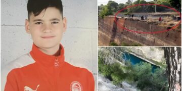 Alldaynews.gr Ο τpαγικός χαμός του 14χρονου Βαγγέλη που έπεσε στο κενό από την Διώρυγα Κορίνθου