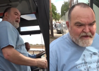 ΒΙΝΤΕΟ: Άγριο ξύλο στη μέση του δρόμου – Έδειρε τον οδηγό του ΚΤΕΛ επειδή κόρναρε