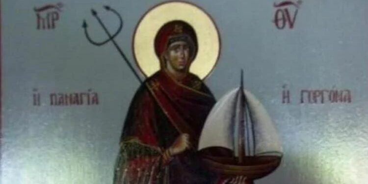 Alldaynews.gr Η Παναγιά Γοργόνα: Μια σπάνια απεικόνιση της Θεομήτορος που ελάχιστοι γνωρίζουν