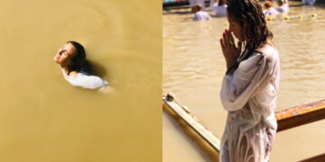 Alldaynews.gr Συγκινεί η Πηγή Δεβετζή: Η ανάρτηση από τη βάφτισή της στον Ιορδάνη ποταμό