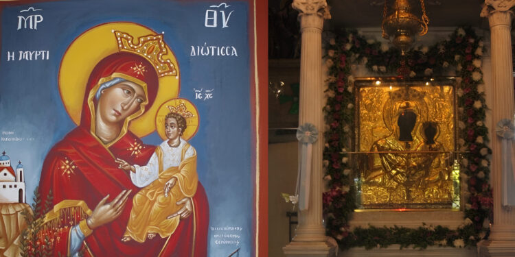 To μέγα θαύμα της Παναγίας Μυρτυδιώτισσας και η ιστορία πίσω από το όνομά της