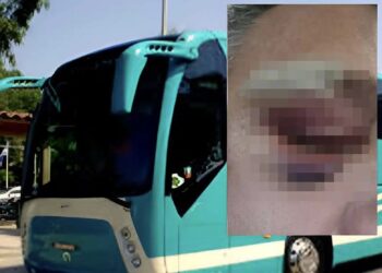 Νέα Άγρια επίθεση σε οδηγό ΚΤΕΛ: Τον χτύπησαν στο κεφάλι με κράνη (video)