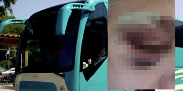 Alldaynews.gr Νέα Άγρια επίθεση σε οδηγό ΚΤΕΛ: Τον χτύπησαν στο κεφάλι με κράνη (video)