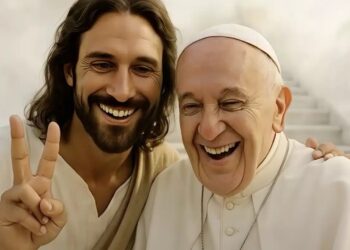 Η τεχνητή νοημοσύνη δείχνει την… πρώτη μέρα στον Παράδεισο του Πάπα Φραγκίσκου