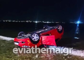 Νεκρός οδηγός στην Εθνική οδό: Φορτηγό τούμπαρε και τυλίχτηκε στις φλόγες (φωτο)