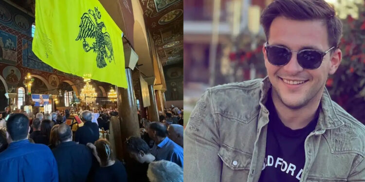 Τρίκαλα: Βουβός πόνος στην κηδεία του 30χρονου Στέφανου που πνίγηκε στη Λευκάδα