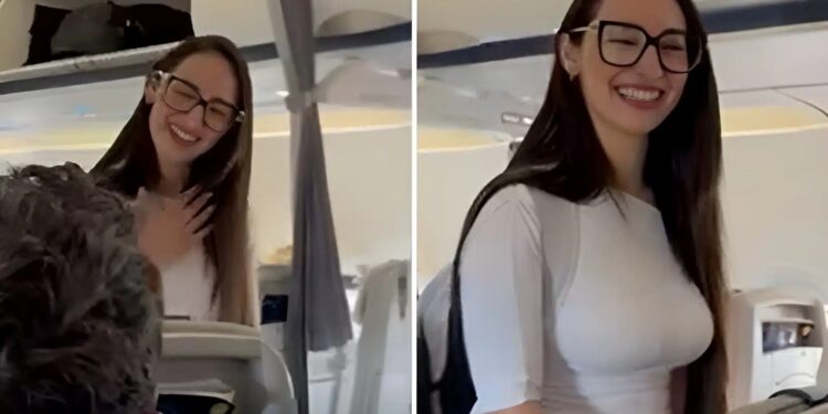 Κλαυδία: Χαμογελαστή και ευδιάθετη επιστρέφει στην Ελλάδα – Το βίντεο μέσα από το αεροπλάνο