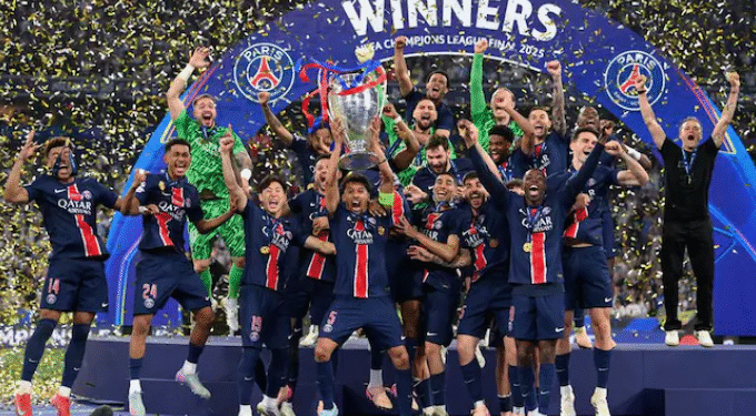 Alldaynews.gr Η Παρί σήκωσε το Champions League: Παρί Σεν Ζερμέν – Ίντερ 5-0 (video)