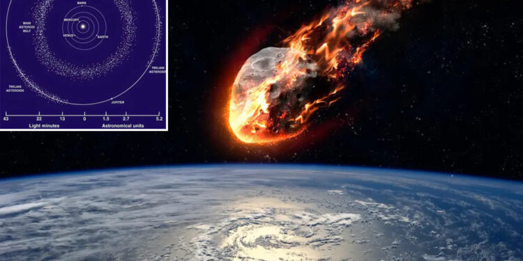 3 αστεροειδείς μπορεί να χτυπήσουν τη Γη μέσα στις επόμενες εβδομάδες – με δύναμη εκατομμύρια φορές πάνω από την Ατομική Βόμβα της Χιροσίμα
