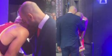 Αθλητική αλληλεγγύη: Η στιγμή που ο Φουρνιέ ξεσπάει σε κλάματα μετά τον αποκλεισμό και ο Σπανούλης τον αγκαλιάζει (video)