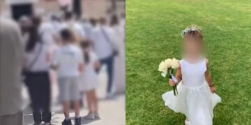 Alldaynews.gr Ανείπωτος θρήνος στο τελευταίο αντίο της 7χρονης Αγγελίνας – Ντυμένοι στα λευκά, συγγενείς, φίλοι και δάσκαλοι