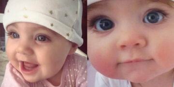Alldaynews.gr Κοριτσάκι 3 ετών με μεγάλα μπλε μάτια έχει γίνει διάσημο στο διαδίκτυο λόγω της ομορφιάς του