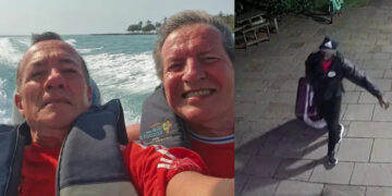 Ζευγάρι ομοφυλόφιλων αποκεφαλίστηκε από άνδρα που πλήρωσε ο σύζυγος για συνεύρεση – Η στιγμή που κουβαλάει σε βαλίτσα τα μέλη τους