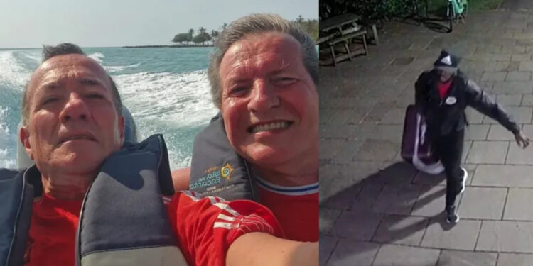 Ζευγάρι ομοφυλόφιλων αποκεφαλίστηκε από άνδρα που πλήρωσε ο σύζυγος για συνεύρεση – Η στιγμή που κουβαλάει σε βαλίτσα τα μέλη τους