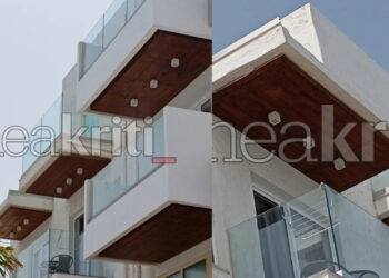 ΑΥΤΟ ΕΙΝΑΙ το γυάλινο μπαλκόνι που έπεσε πάνω στον 49χρονο – Δίνει μάχη για τη ζωή του