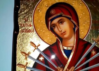 Η Παναγία με τα Επτά Σπαθιά: Η ιστορία της «Απαλύνουσας τας Σκληράς Καρδίας» – Θαυματουργή εικόνα για βασκανία, θεραπεία ασθένειας, γλωσσοφαγιά