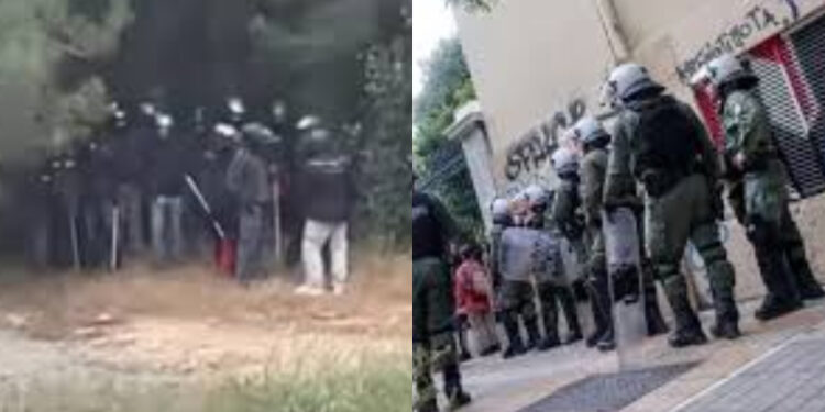 Κουκουλοφόροι τα έσπασαν στην Πολυτεχνειούπολη: Χτύπησαν την υπάλληλο του κυλικείου και πέταξαν αντικείμενα σε λεωφορείο