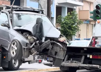Alldaynews.gr Σοβαρό τροχαίο με πέντε τραυματίες – Ο ένας έχει διασωληνωθεί – Βίντεο-ντοκουμέντο από τη στιγμή που “καρφώνεται” σε κολόνα