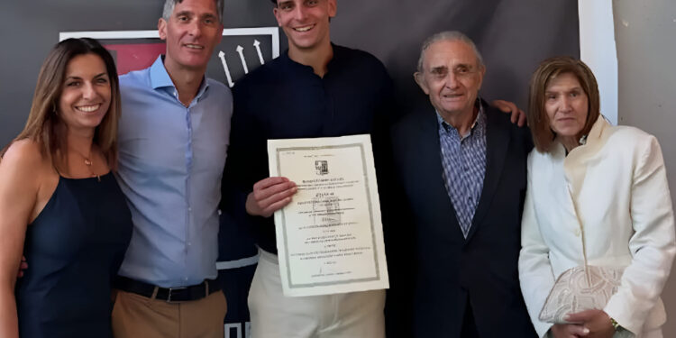 Alldaynews.gr Ο Κωνσταντής Τζολάκης πήρε το πτυχίο του, μετά το νταμπλ με τον Ολυμπιακό