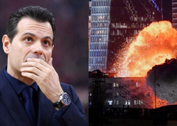 Πύραυλος έπεσε στην πολυκατοικία που μένει ο Δημήτρης Ιτούδης στο Ισραήλ