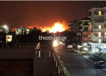 ΕΚΤΑΚΤΟ – ΜΕΓΑΛΗ ΦΩΤΙΑ ΜΕΣΑ ΣΤΗ ΝΥΧΤΑ ΣΤΗΝ ΧΩΡΑ ΜΑΣ